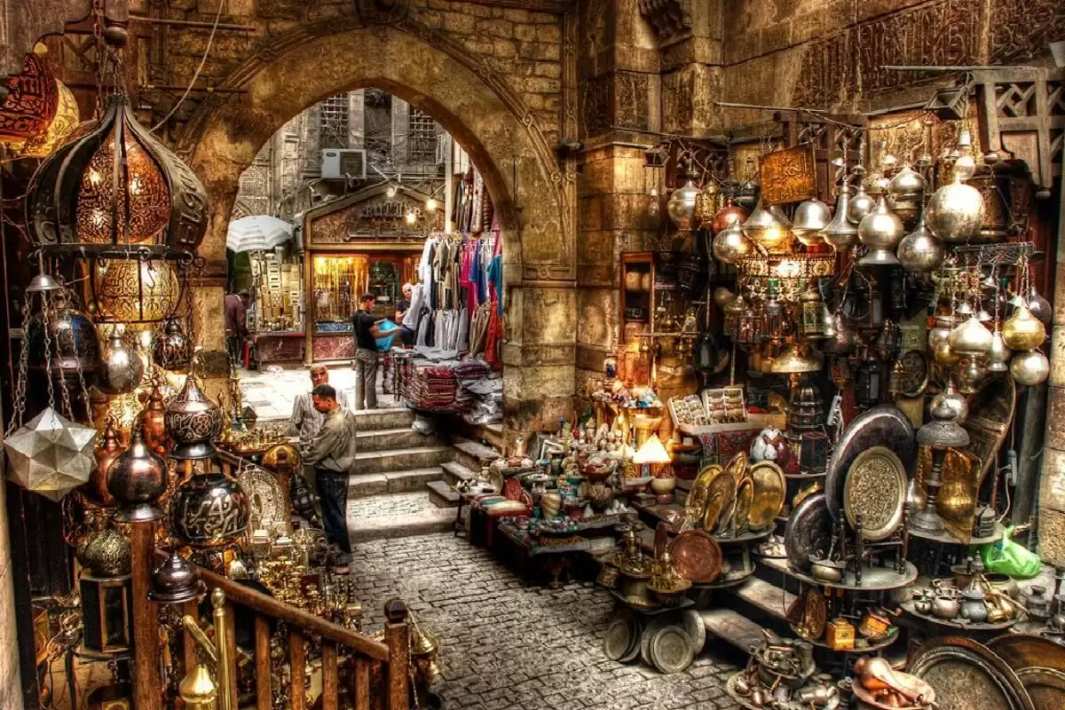 Old cairo and khan el khalili bazaar